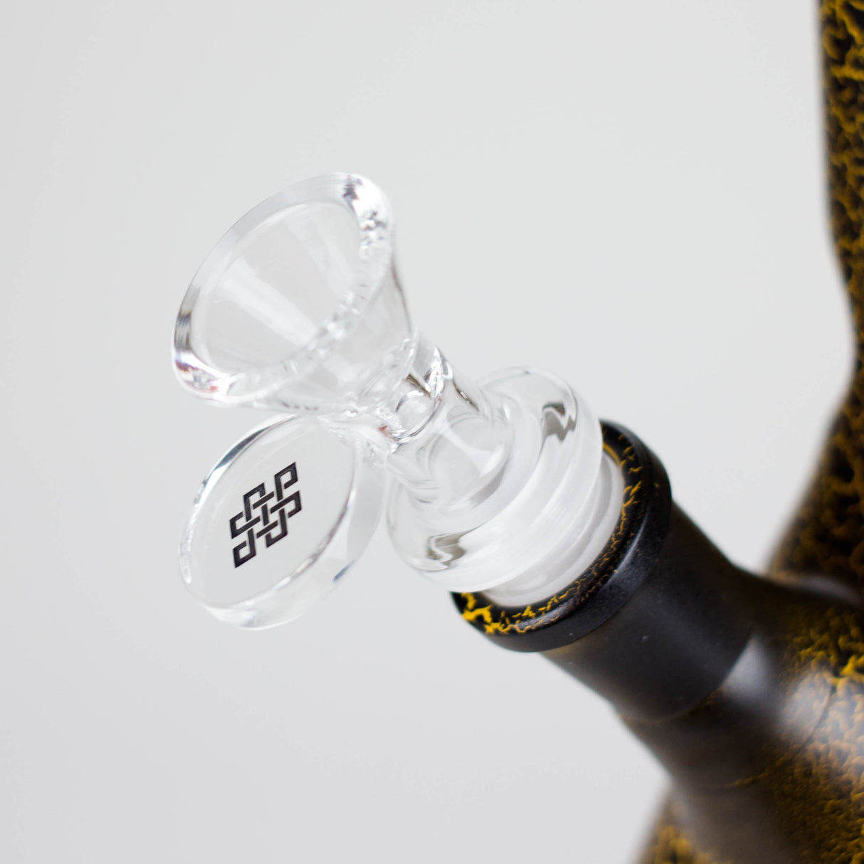 Karma | 9" Beaker Lightning Plated Glass Bong Glass Bong Maq Distributors