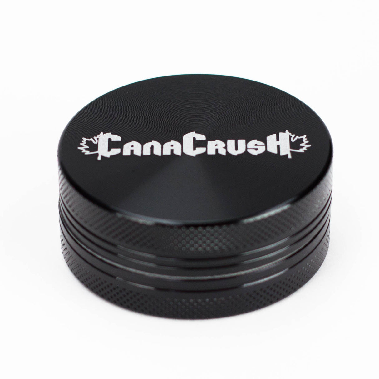 CanaCrush | 2" 2 Piece Grinder Regular Grinder Maq Distributors Black