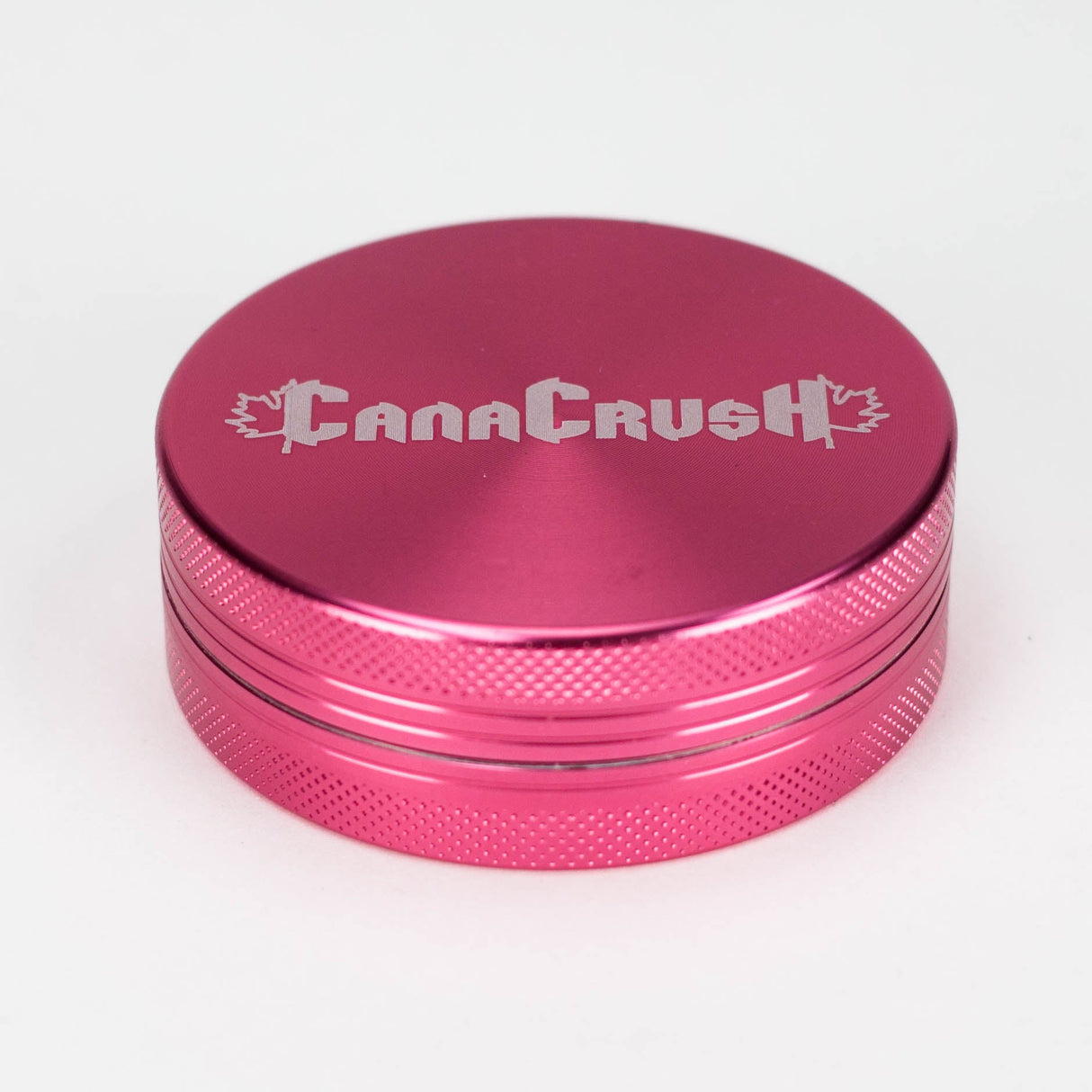CanaCrush | 2.5" 2 Piece Grinder Regular Grinder Maq Distributors Pink