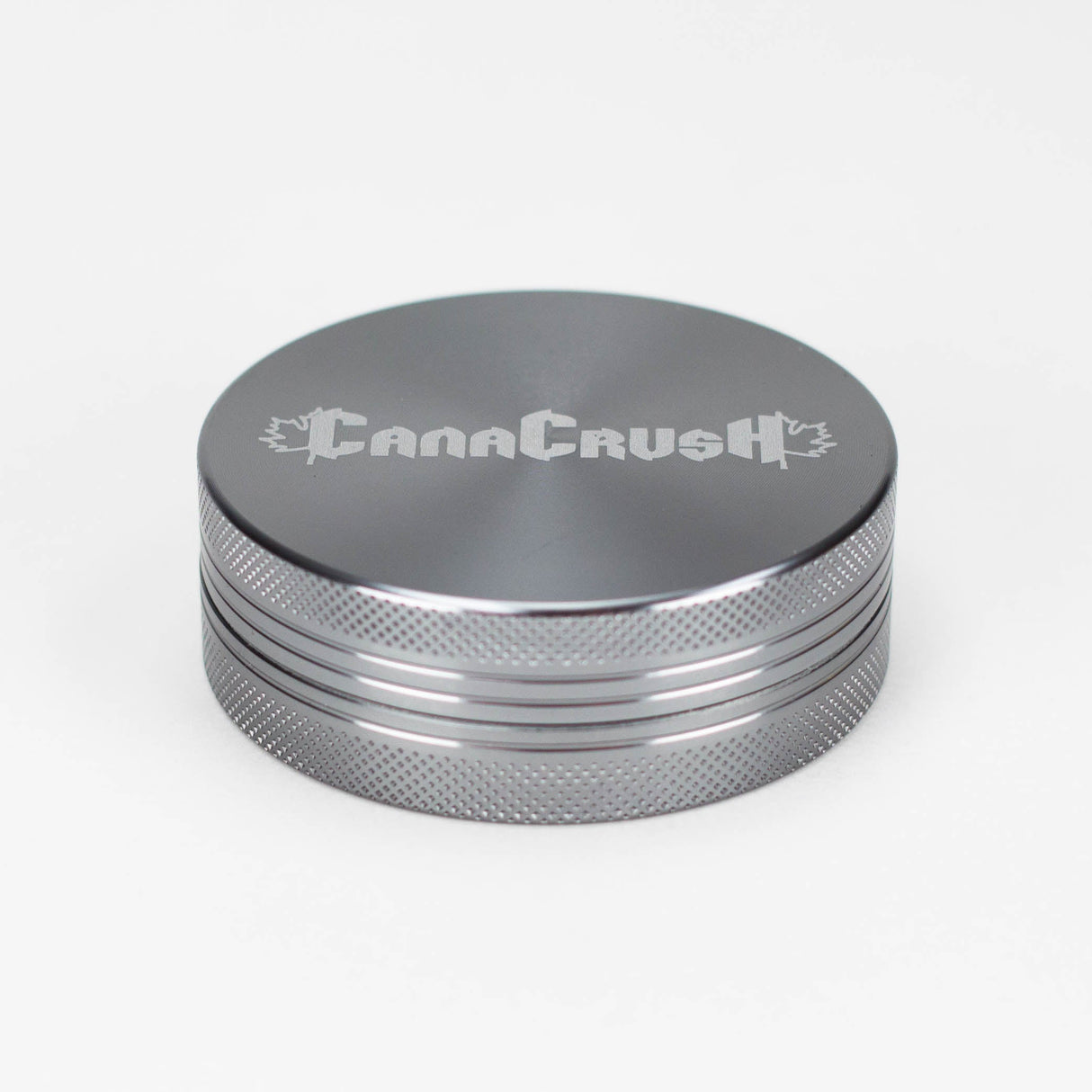 CanaCrush | 2.5" 2 Piece Grinder Regular Grinder Maq Distributors Grey