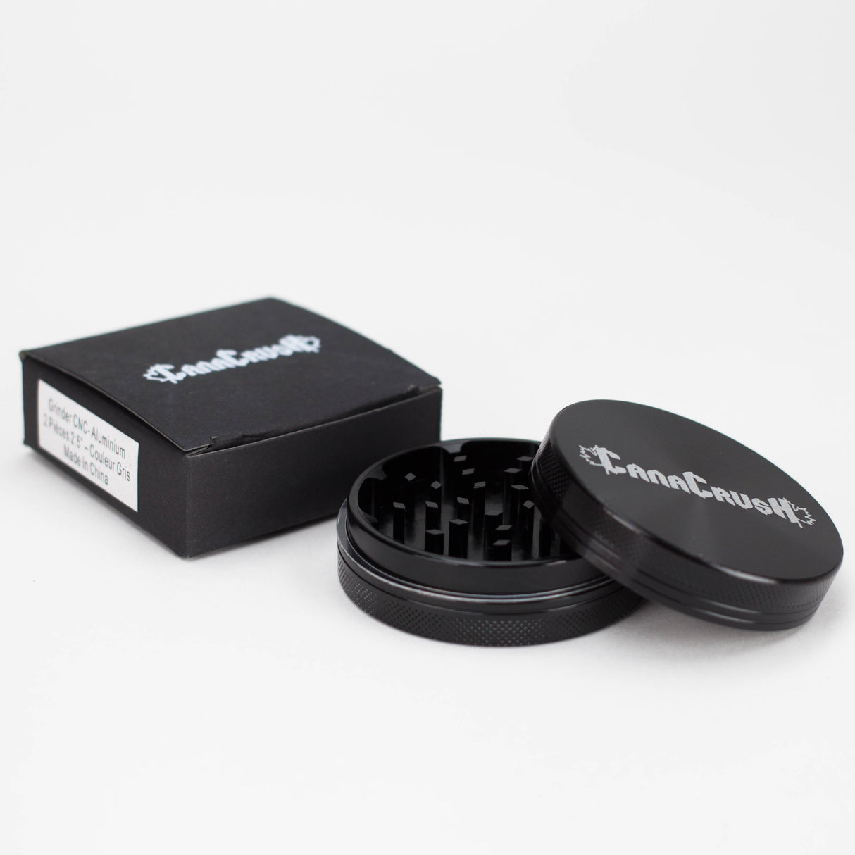 CanaCrush | 2.5" 2 Piece Grinder Regular Grinder Maq Distributors