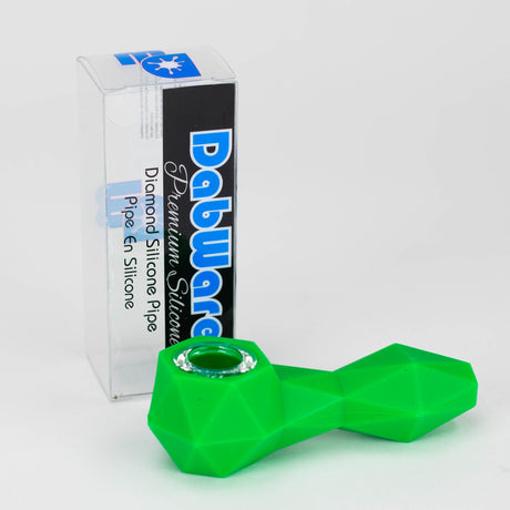 Dabware | Silicone Pipe Platinum Diamond (Green) Silicone Pipe Maq Distributors