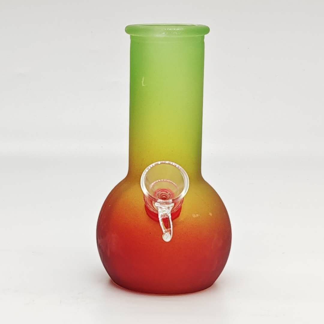 6 " Soft Glass Assorted Colors Glass Bong Super Supplys Inc Rasta