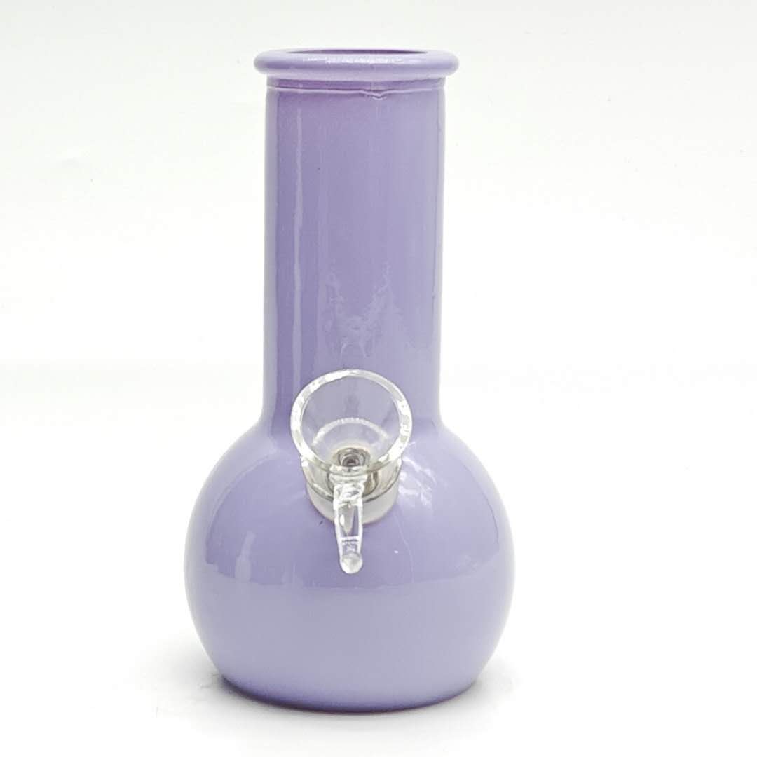 6 " Soft Glass Assorted Colors Glass Bong Super Supplys Inc Purple