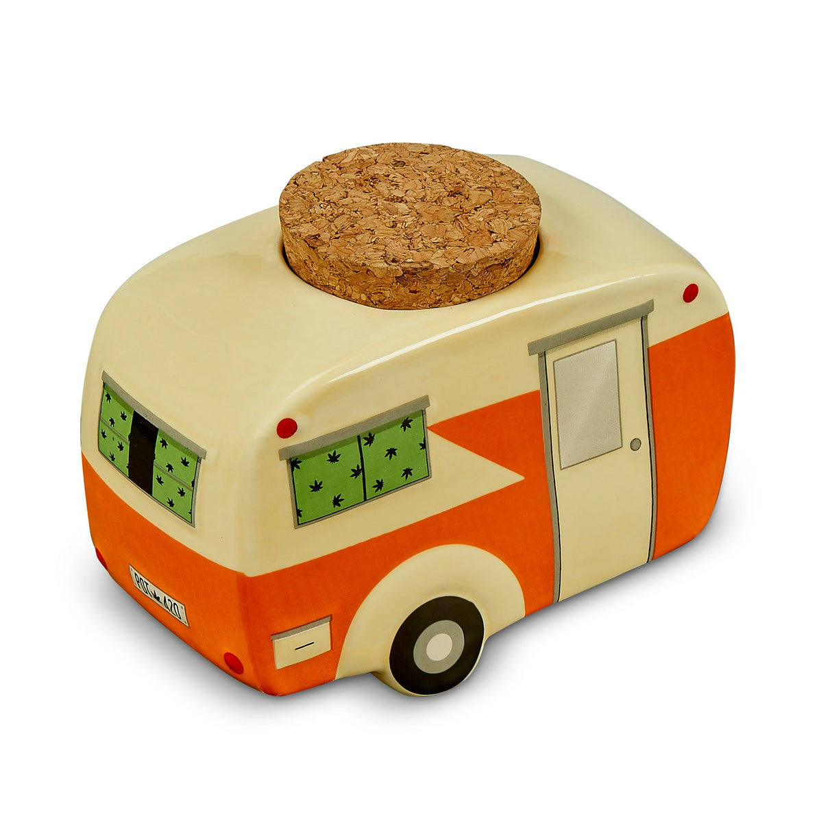 Camper stash jar - Vintage Style Jar Roast and Toast Gifts