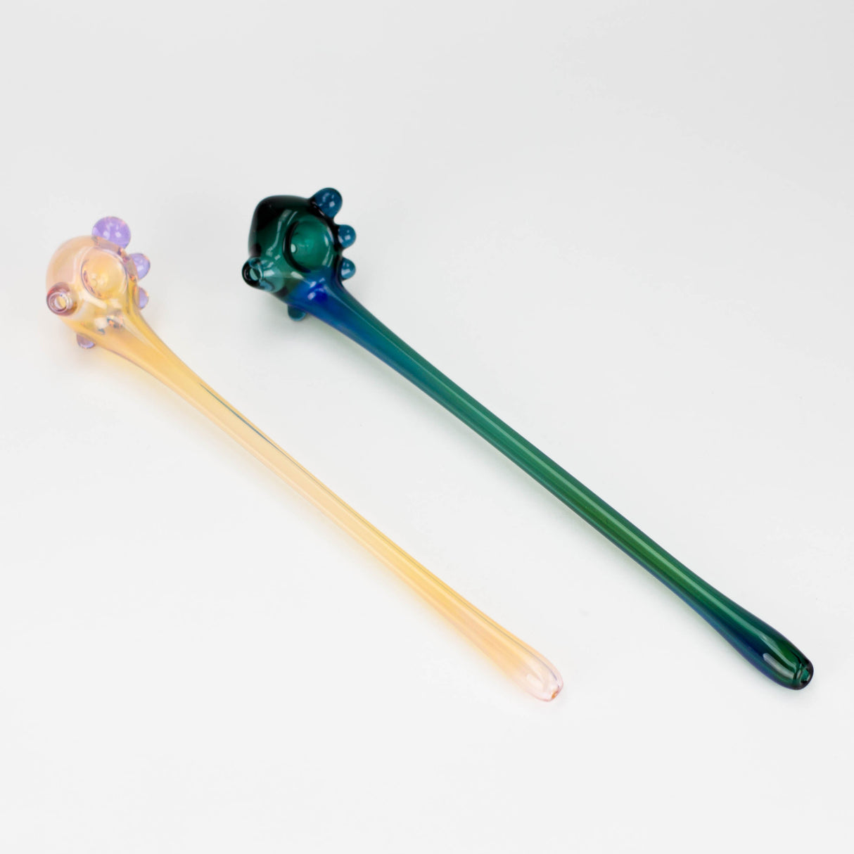 Shine Glassworks | Foot Long and Coloured Hash Pipe - Made in Canada Glass Pipe Smoking Cat Distribution