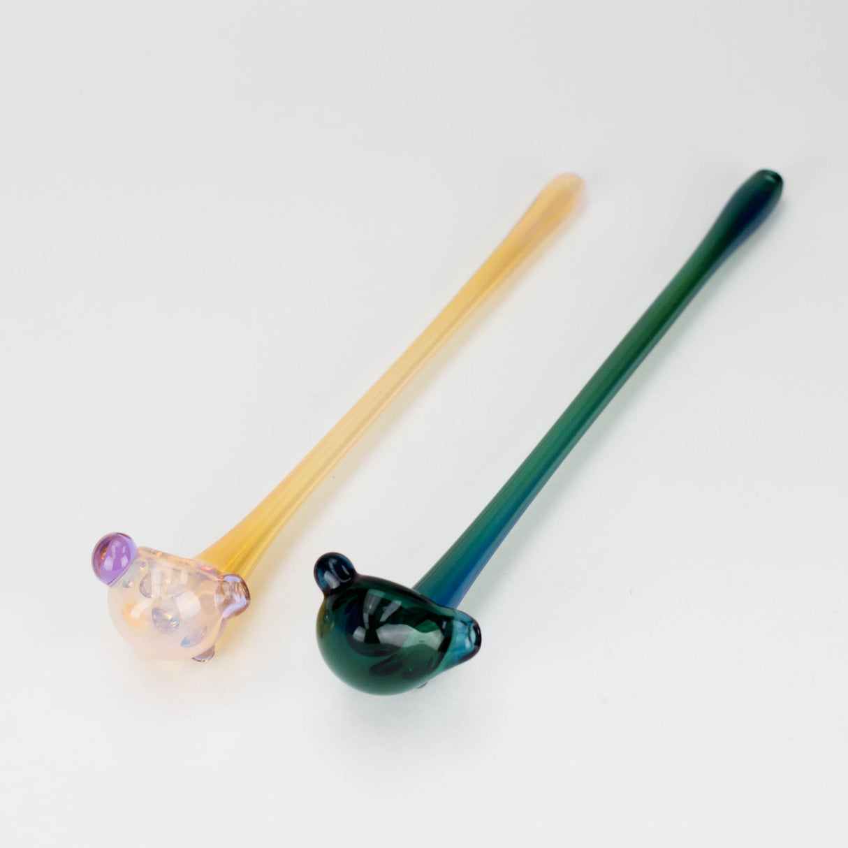 Shine Glassworks | Foot Long and Coloured Hash Pipe - Made in Canada Glass Pipe Smoking Cat Distribution