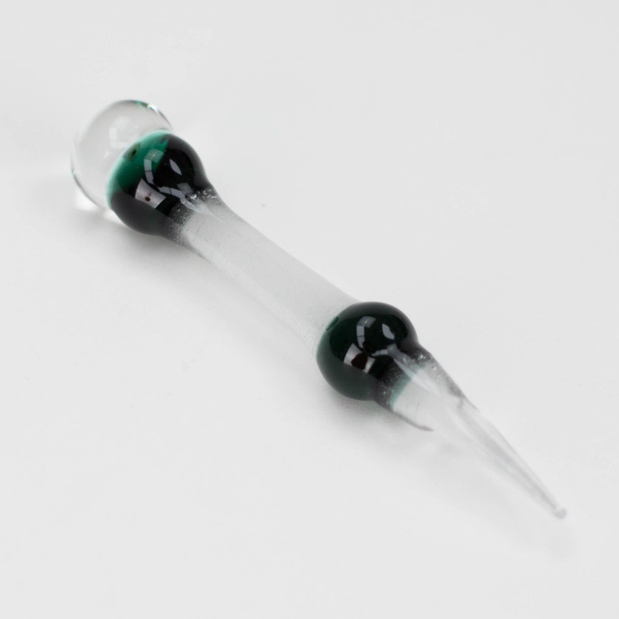 Shine glassworks | Glow in the dark Dabber with Small opal-Made In Canada Cap · Dabber · Insert · Clip · Nail Smoking Cat Distribution Black
