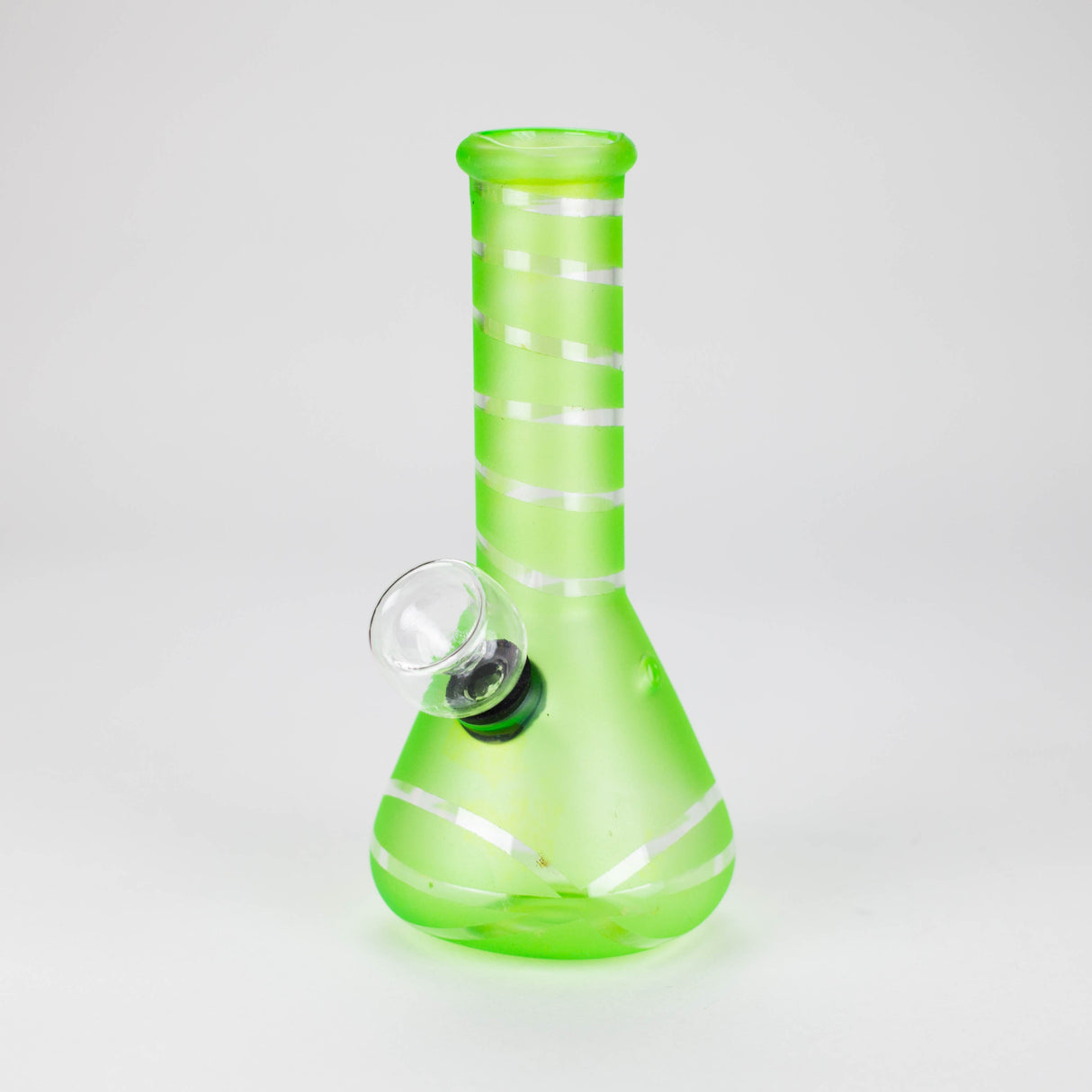 6" PGB Water Pipe Glass Bong JJ Distribution Green