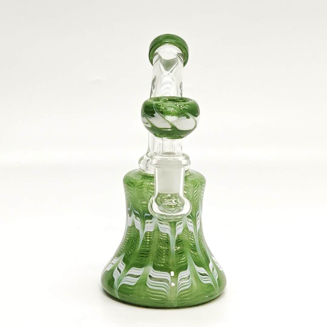 6" Wig-Wag Glass Water Bong Glass Rig Super Supplys Inc