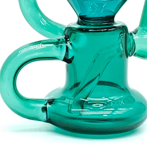 8" inch Mini Recycler Glass Bong Super Supplys Inc