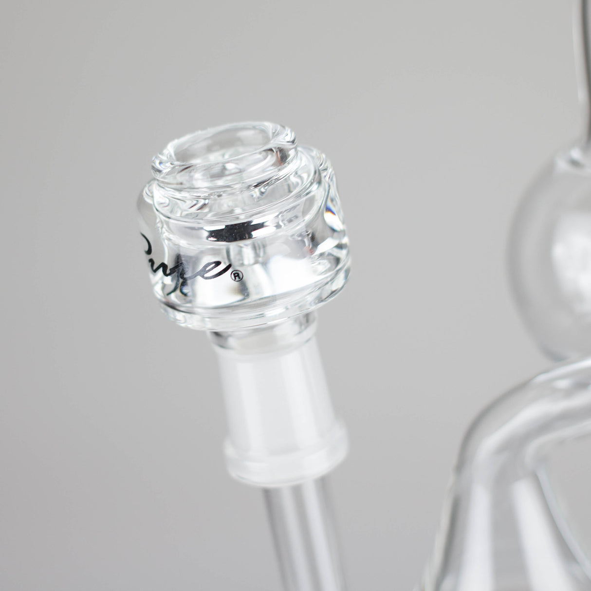 Pure Glass | 8" Infinity Recycler 2 - Flower and Dab Glass Rig PINNACLE DISTRIBUTORS INC.