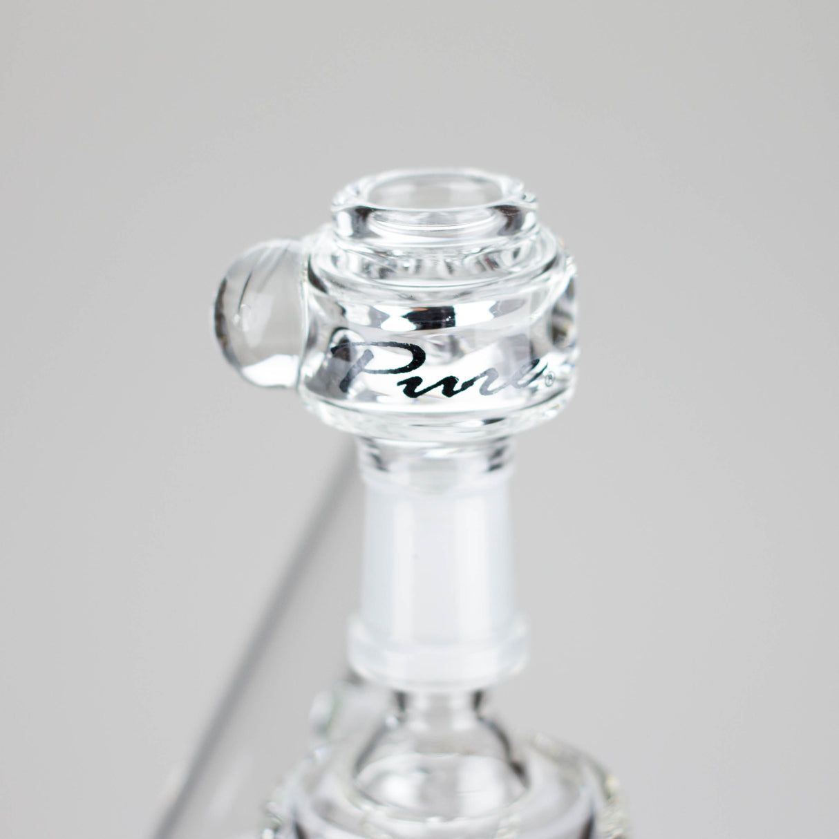 Pure Glass | 7" Mini Torus - Male 14mm Glass Rig PINNACLE DISTRIBUTORS INC.