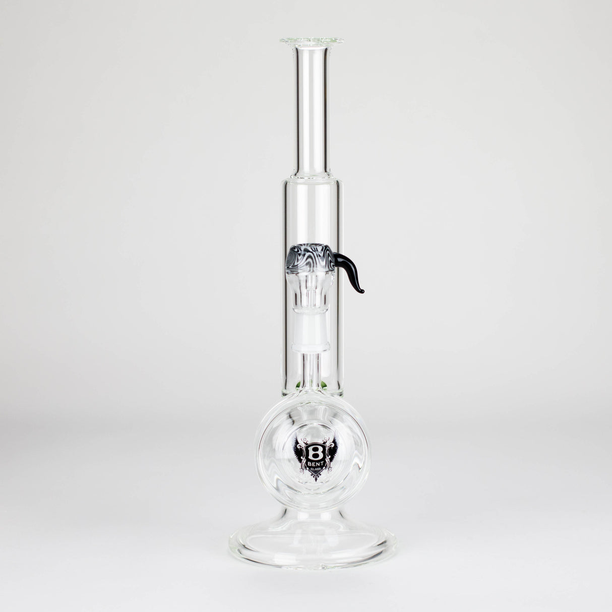 Bent Glass | B19 Orion - 12" Vertical Ring Dab Rig Glass Rig PINNACLE DISTRIBUTORS INC.