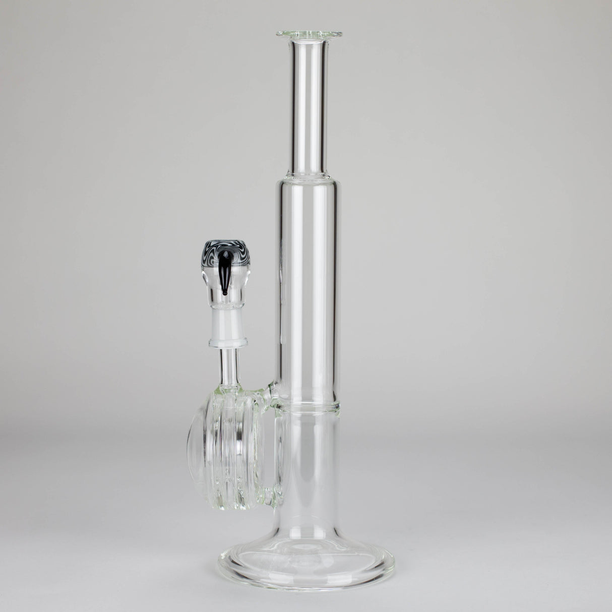 Bent Glass | B19 Orion - 12" Vertical Ring Dab Rig Glass Rig PINNACLE DISTRIBUTORS INC.