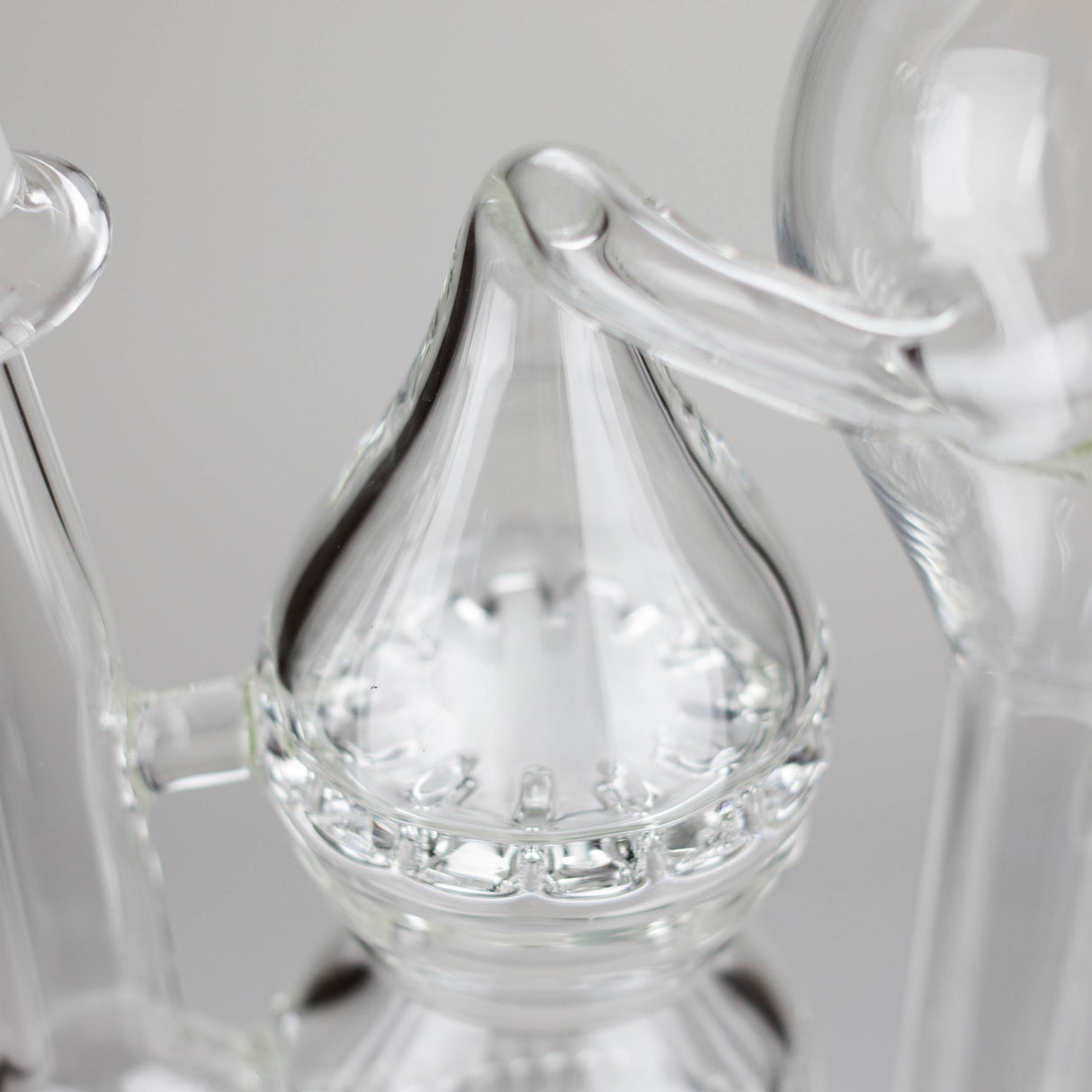 Pure Glass | 12" Infinity Recycler - Flower and Dab Glass Rig PINNACLE DISTRIBUTORS INC.