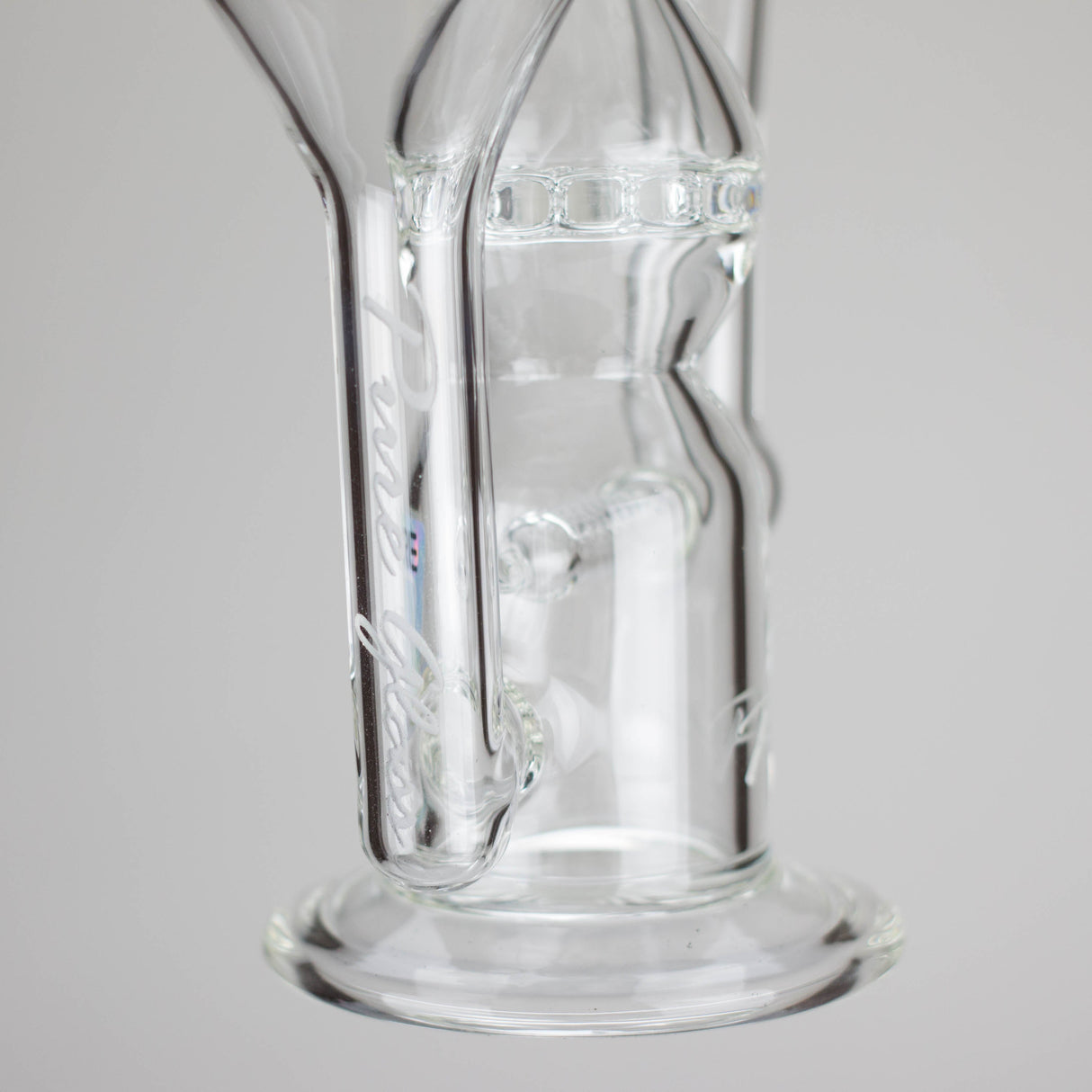 Pure Glass | 12" Infinity Recycler - Flower and Dab Glass Rig PINNACLE DISTRIBUTORS INC.