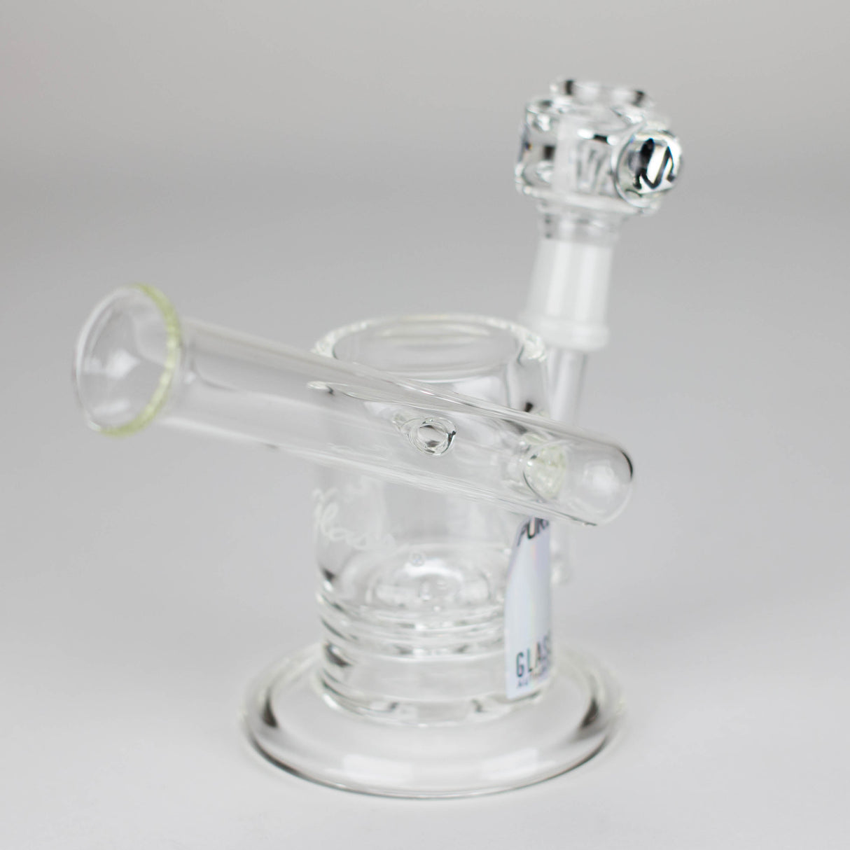 Pure Glass | 5" Magma Ring Perc - Flower and Dab Glass Rig PINNACLE DISTRIBUTORS INC.
