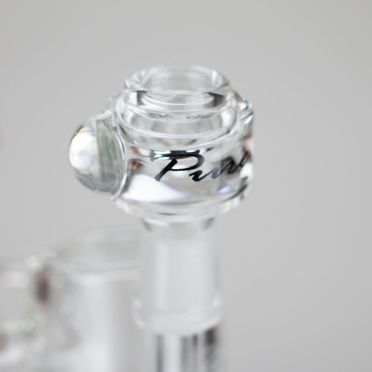 Pure Glass | 5" Magma Ring Perc - Flower and Dab Glass Rig PINNACLE DISTRIBUTORS INC.