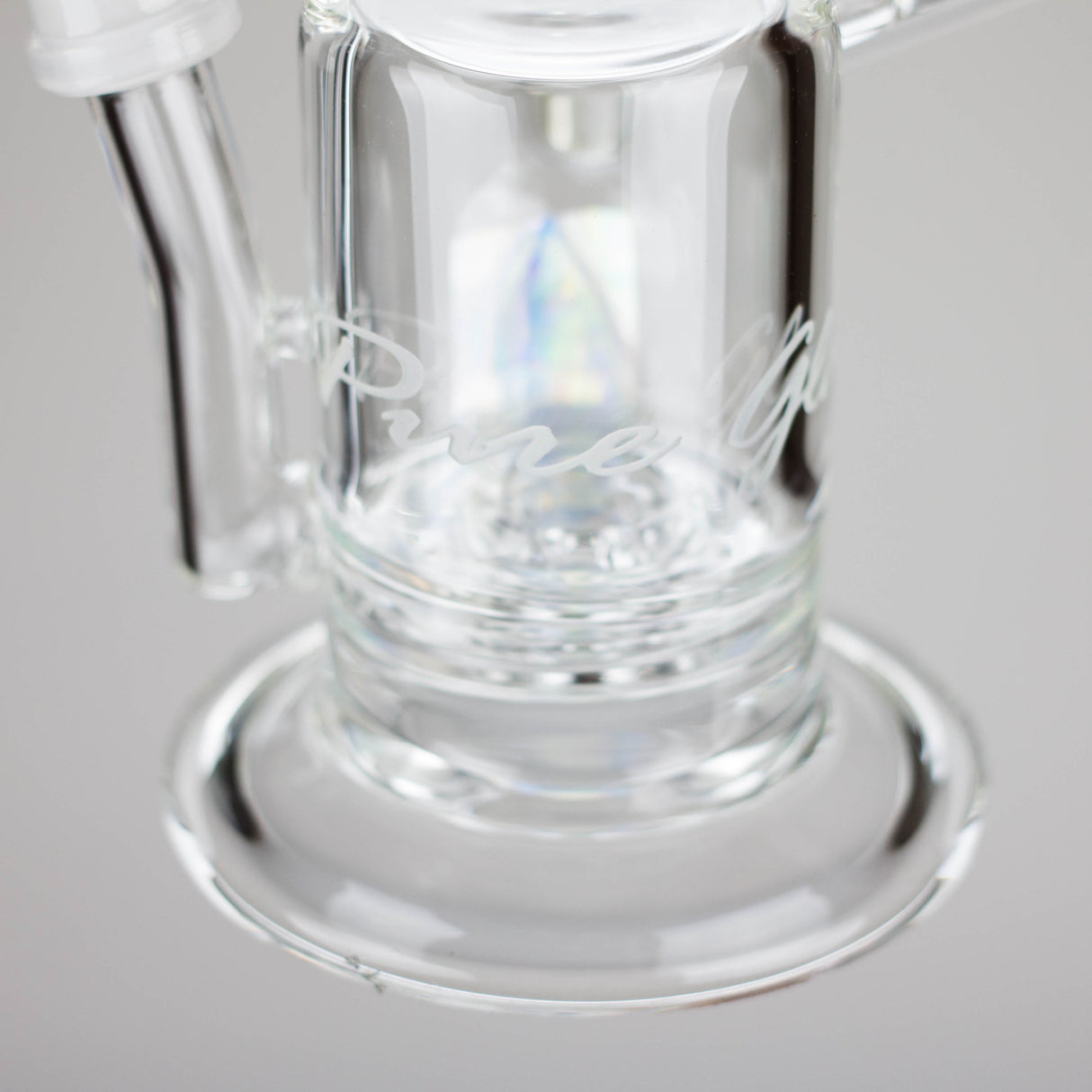 Pure Glass | 5" Magma Ring Perc - Flower and Dab Glass Rig PINNACLE DISTRIBUTORS INC.