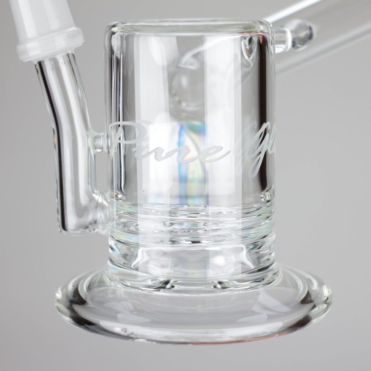 Pure Glass | 5" Magma Ring Perc - Flower and Dab Glass Rig PINNACLE DISTRIBUTORS INC.