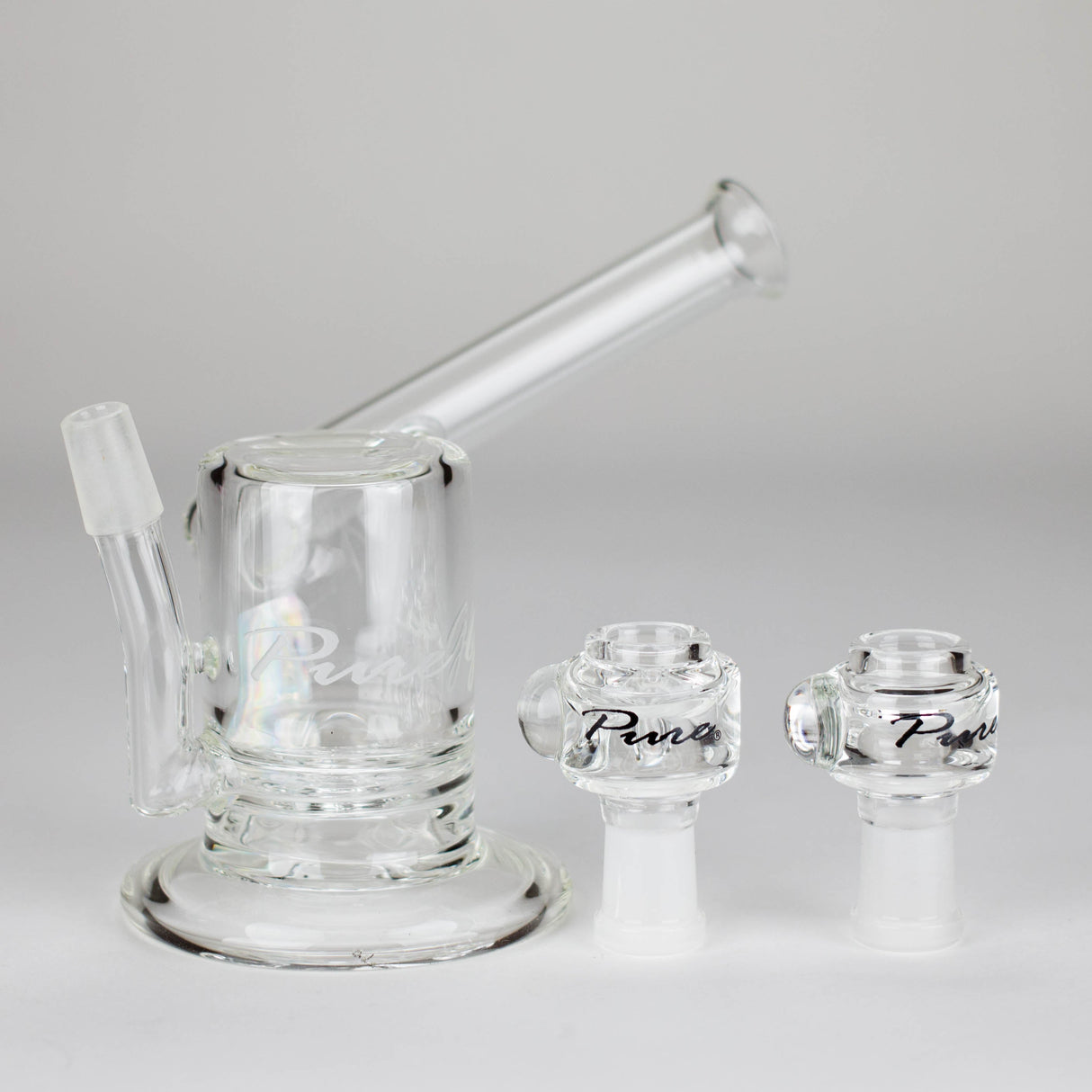 Pure Glass | 5" Magma Ring Perc - Flower and Dab Glass Rig PINNACLE DISTRIBUTORS INC.