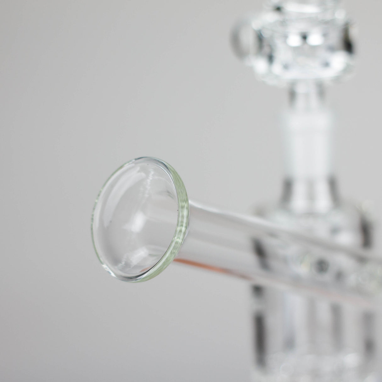 Pure Glass | 7" Mini Torus - Female 14mm Glass Bong PINNACLE DISTRIBUTORS INC.