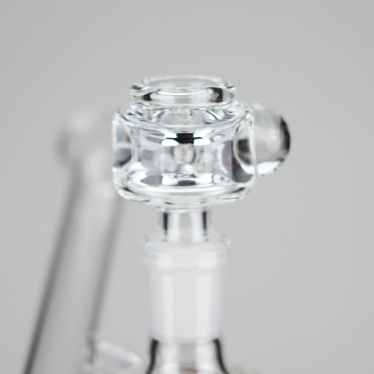 Pure Glass | 7" Mini Torus - Female 14mm Glass Bong PINNACLE DISTRIBUTORS INC.