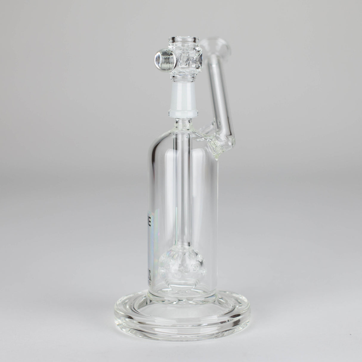 Pure Glass | 6.5" Solaris 10mm Bubbler Clear Glass Rig PINNACLE DISTRIBUTORS INC.