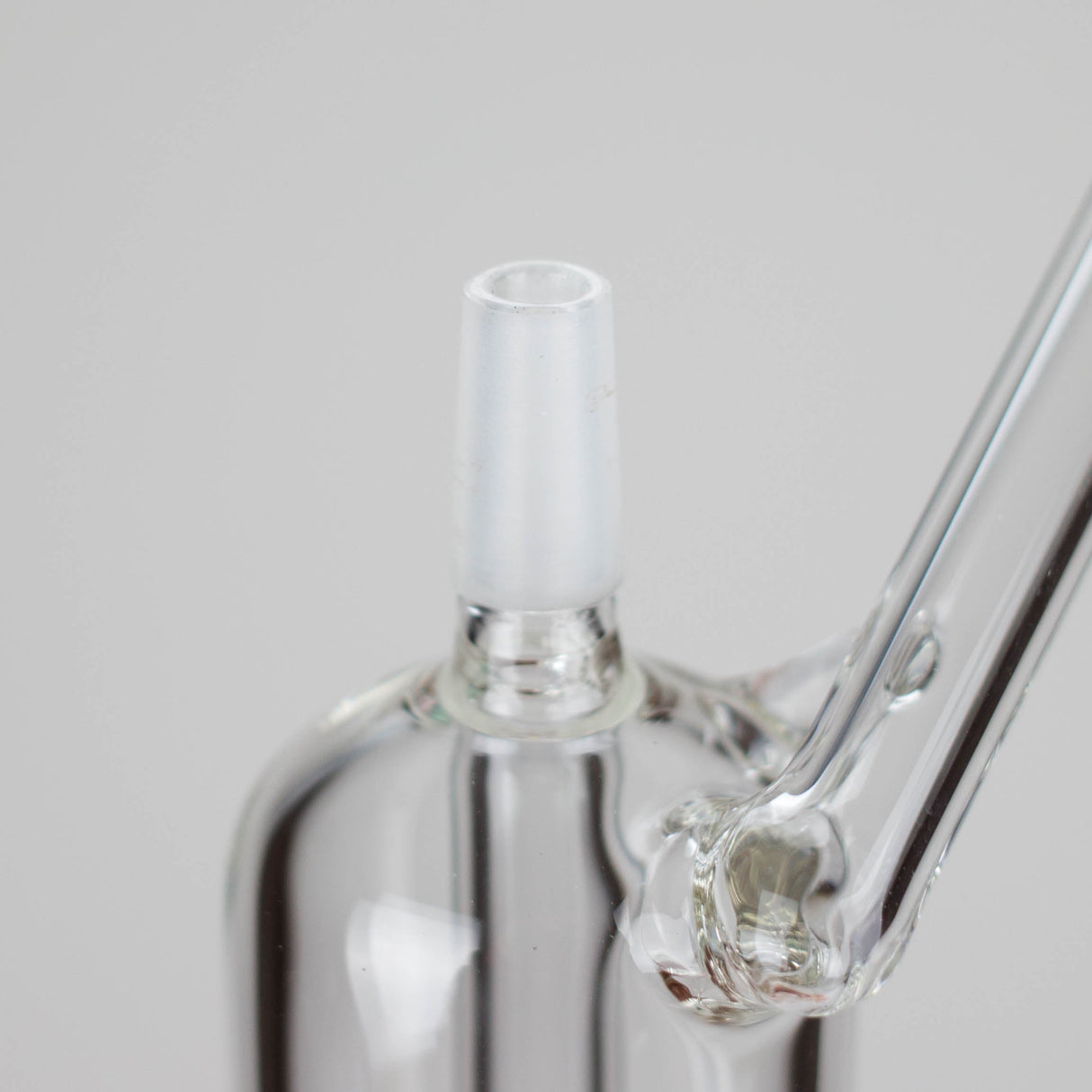 Pure Glass | 6.5" Solaris 10mm Bubbler Clear Glass Rig PINNACLE DISTRIBUTORS INC.