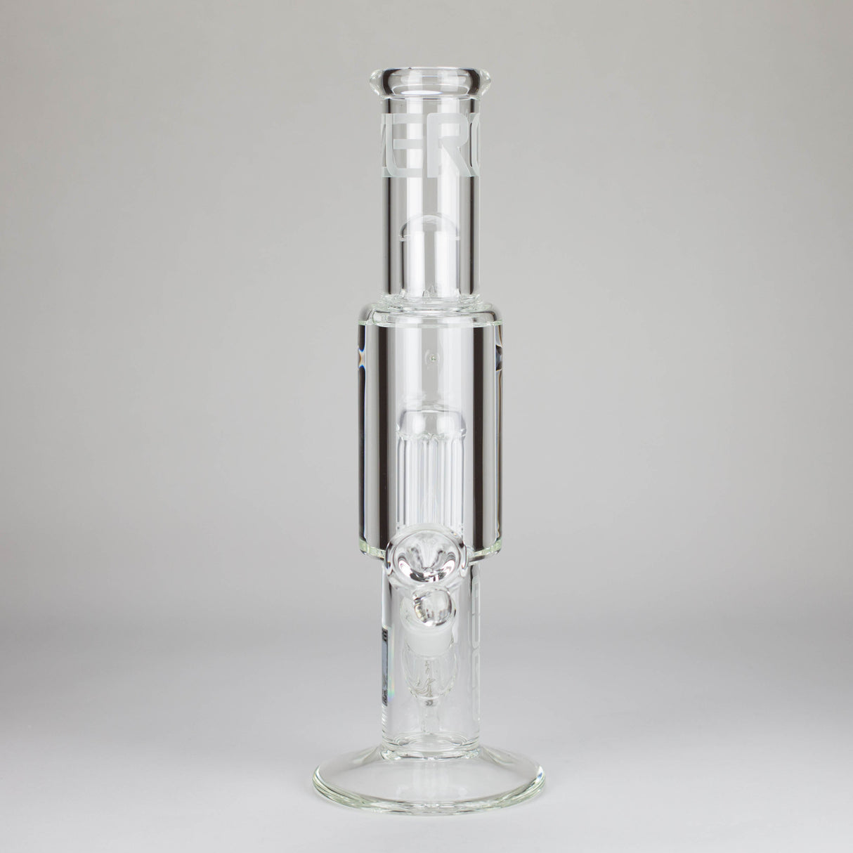 Pure Glass | 15" Zero-T Freezable 8-Tree Glass Bong PINNACLE DISTRIBUTORS INC.