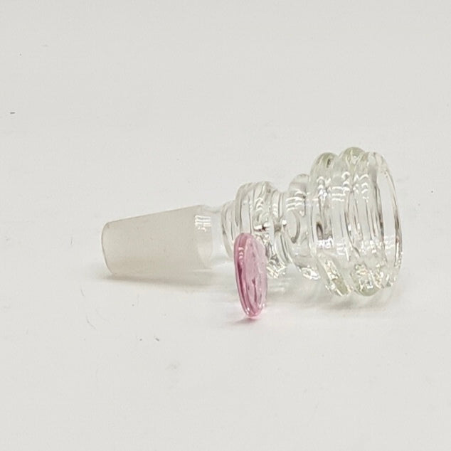 14mm Fancy Glass Bowl Bowl · Banger · Oil Burner Super Supplys Inc Pink