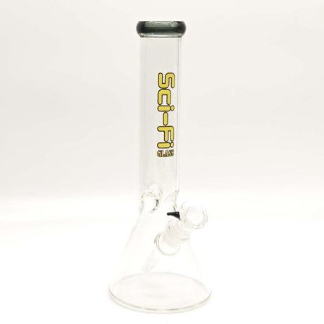 12“ 4mm Color Assorted Beaker Bong Glass Bong Super Supplys Inc T-Black