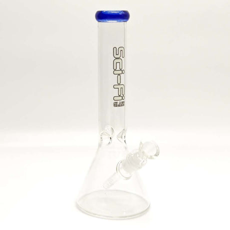 12“ 4mm Color Assorted Beaker Bong Glass Bong Super Supplys Inc Blue