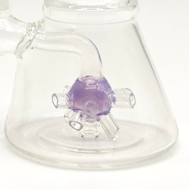 8" Shower Head Glass Bong-Assorted Color Glass Bong Super Supplys Inc