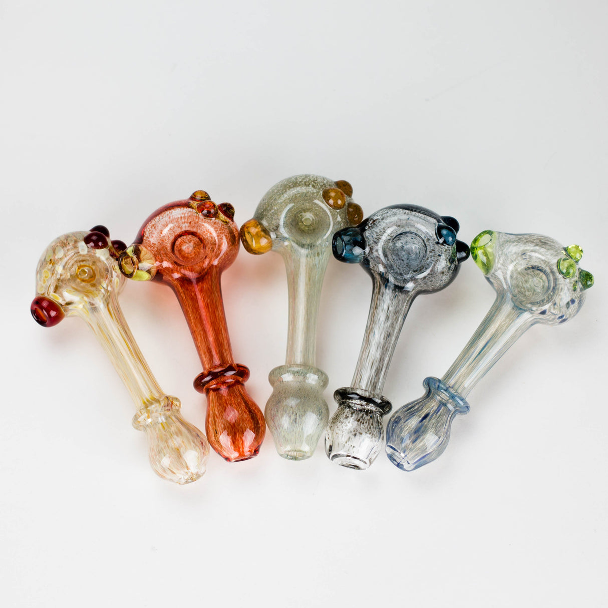 Shine Glassworks | Frit Maria Pipe - Made in Canada Glass Pipe Smoking Cat Distribution