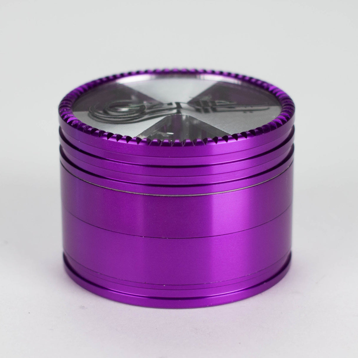Genie | Tri-Clear Grinder 4pts Regular Grinder JJ Distribution Purple
