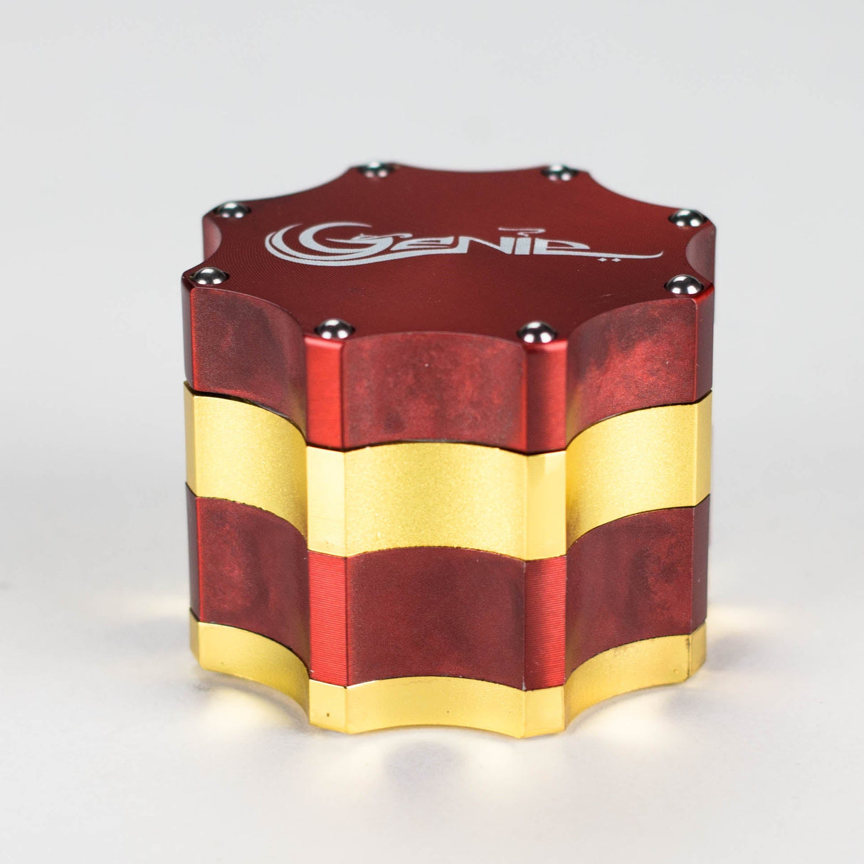 Genie | Metal Gear Grinder 4pts Grinder Box of 6 Display Pack JJ Distribution