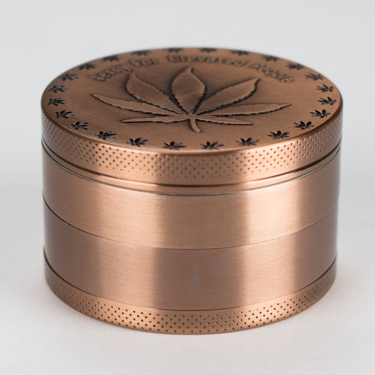 60mm Elevated Brass Grinder 4pts Box of 6 Display Pack JJ Distribution