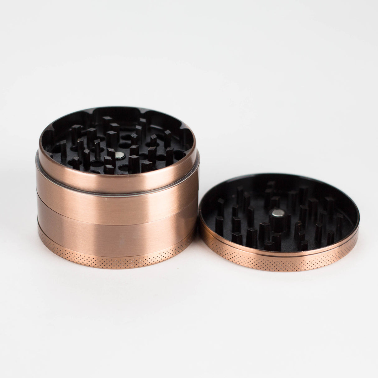 60mm Elevated Brass Grinder 4pts Box of 6 Display Pack JJ Distribution