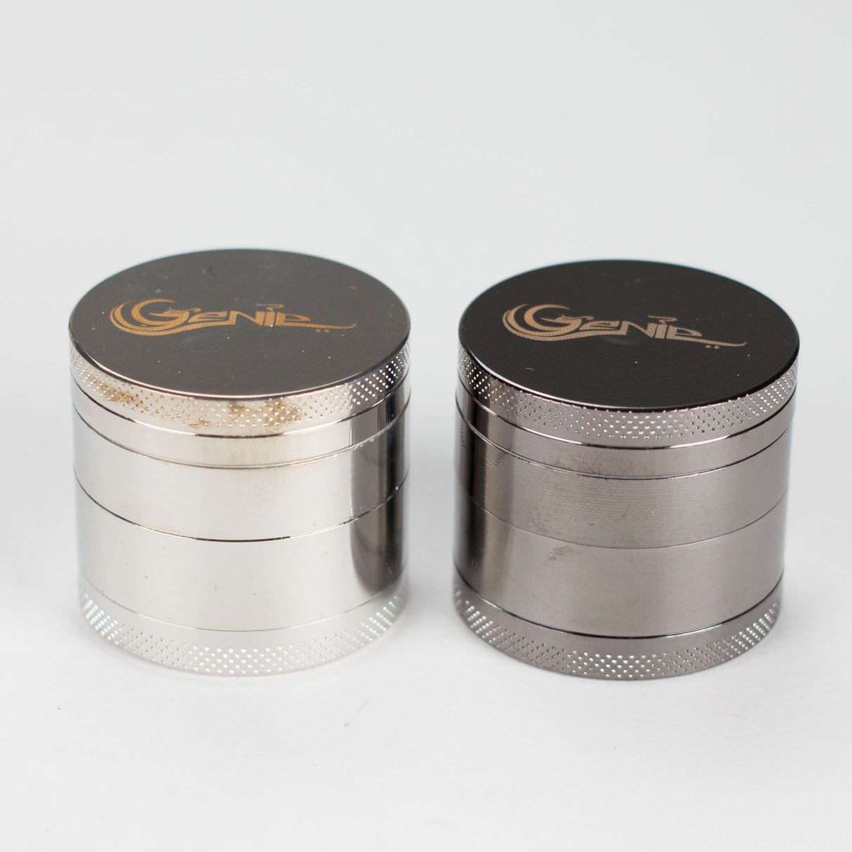 Genie | Metal Mini Grinder 4pts Box of 12 Display Pack JJ Distribution