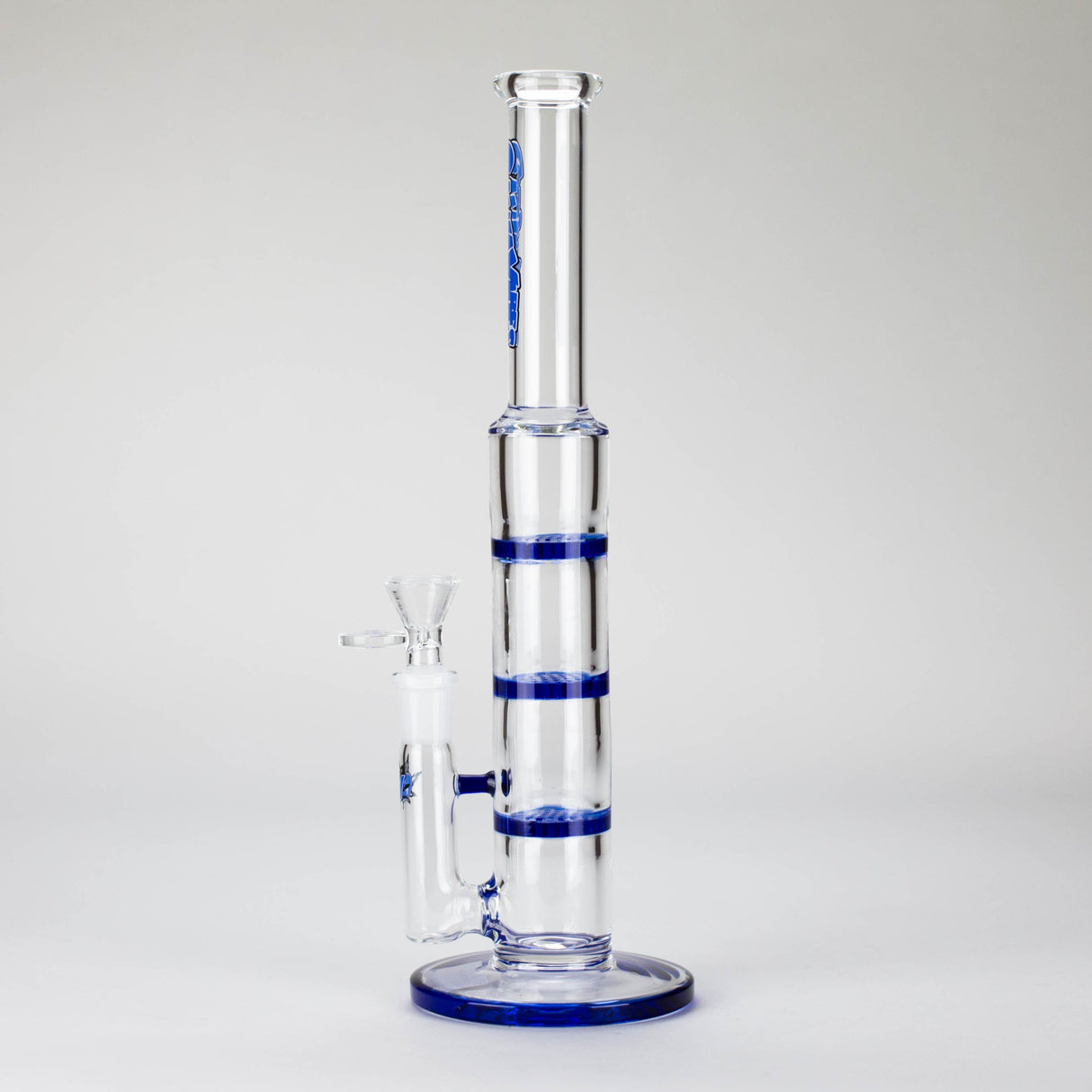 Ganjavibes | 11" Triple Honeycomb Percolator Glass Bong Glass Bong Maple Craft Inc