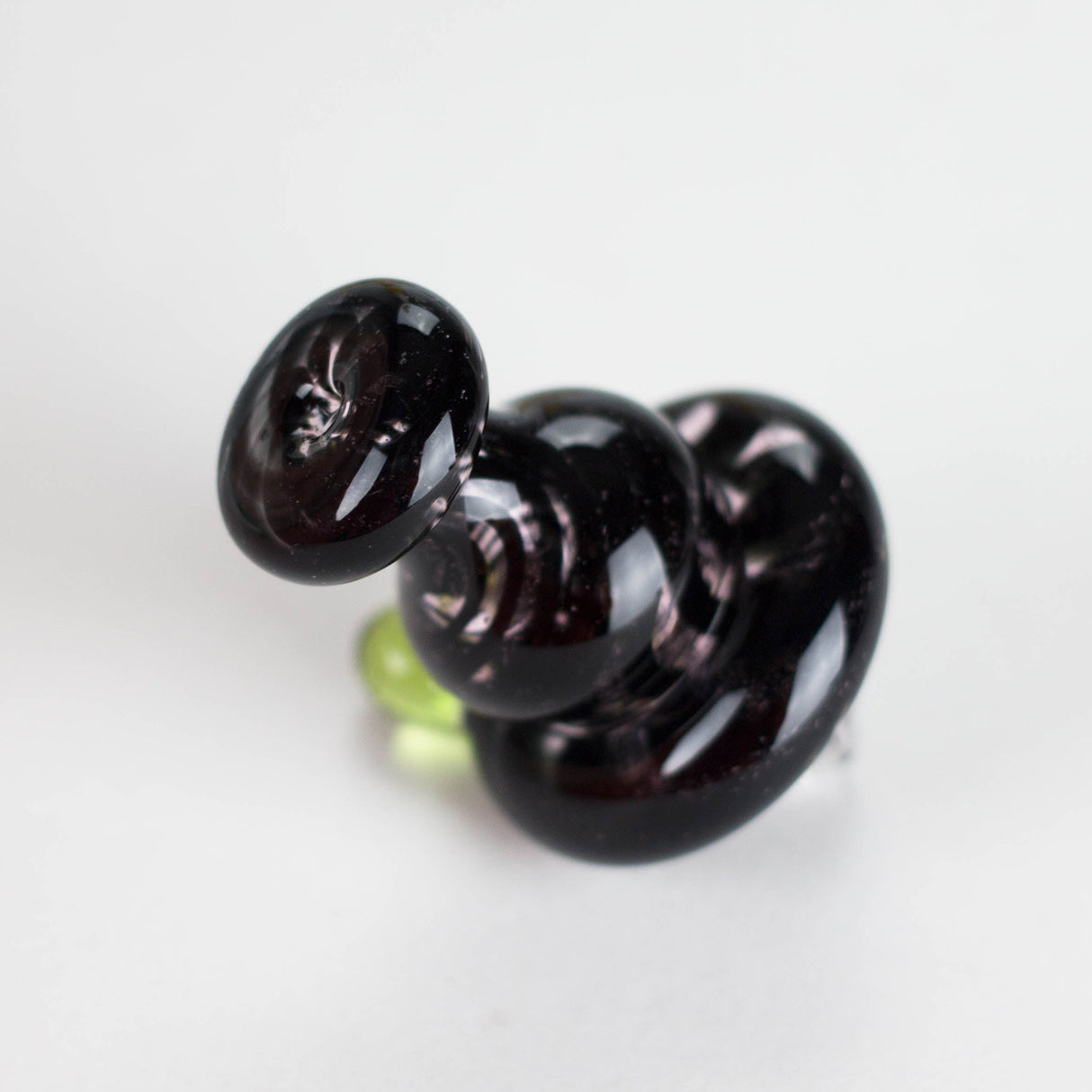 Shine Glassworks | Vackstack directional carb cap - Made in Canada Cap · Dabber · Insert · Clip · Nail Smoking Cat Distribution