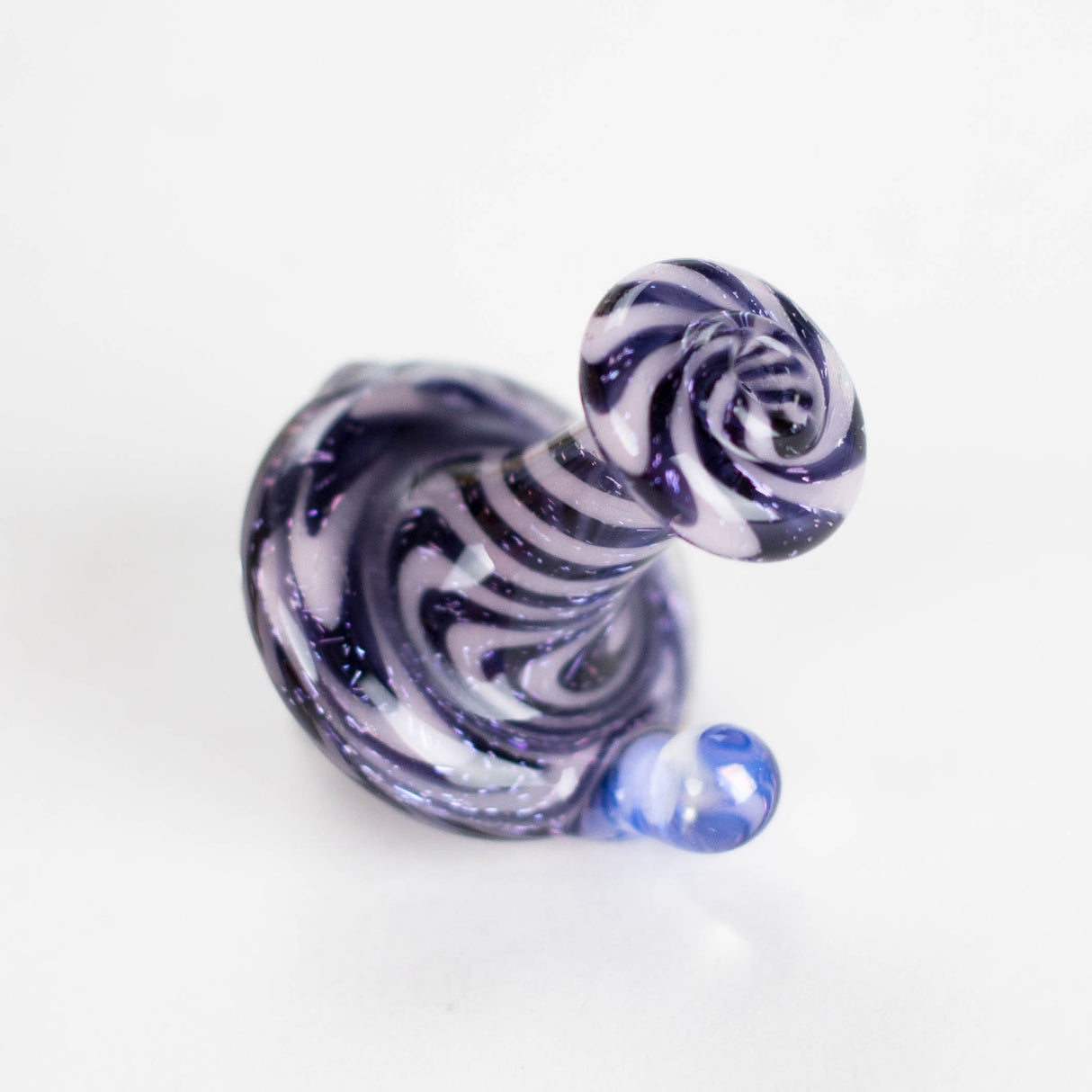 Shine Glassworks | Vackstack carb cap - Made in Canada Cap · Dabber · Insert · Clip · Nail Smoking Cat Distribution