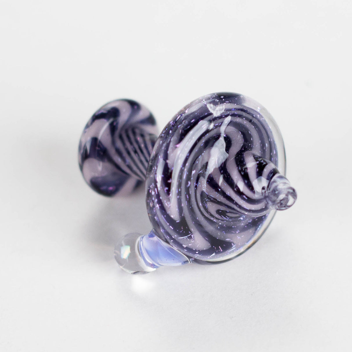 Shine Glassworks | Vackstack carb cap - Made in Canada Cap · Dabber · Insert · Clip · Nail Smoking Cat Distribution