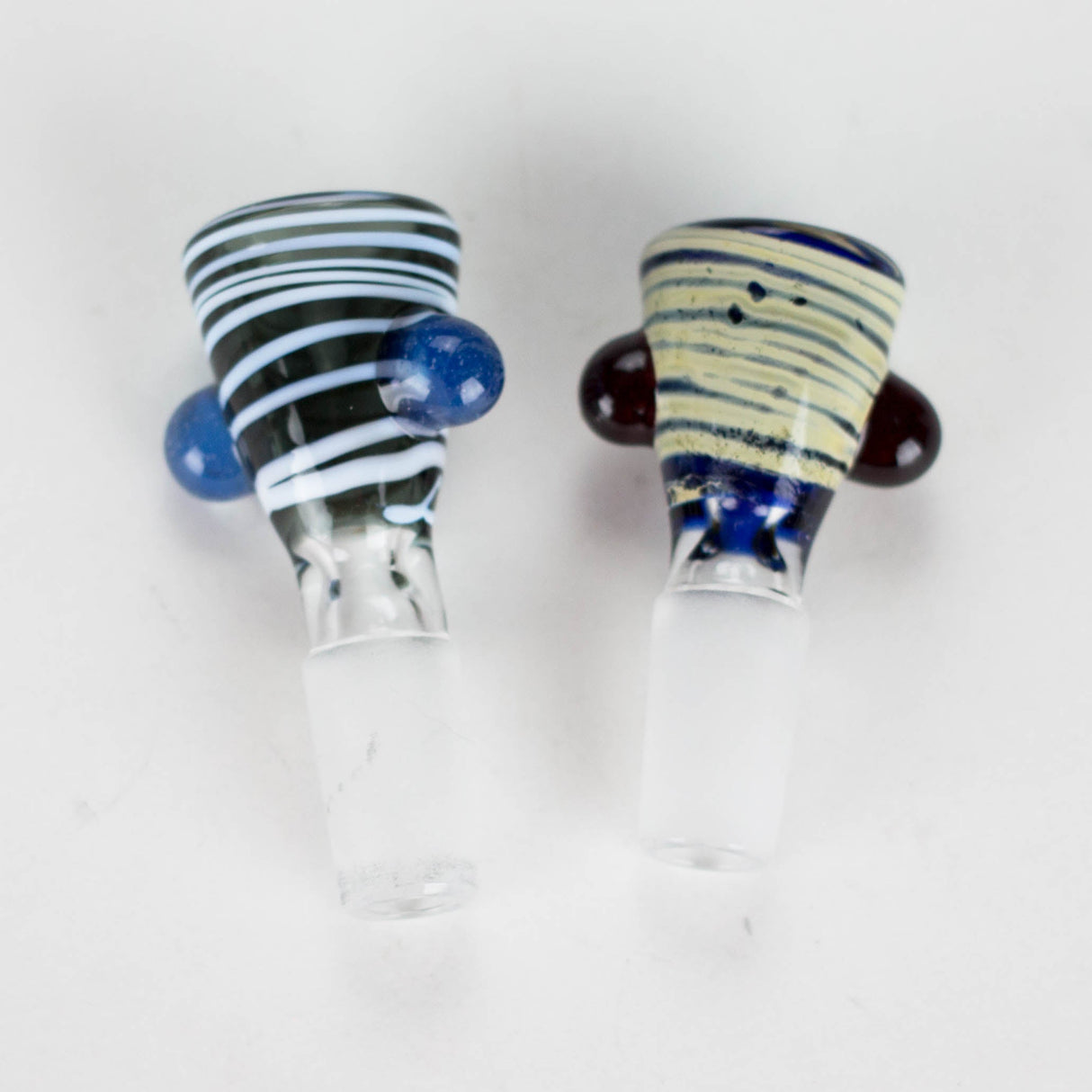 Shine Glassworks | Wrapped colour tubing 14mm Flare Bowl - Made in Canada Bowl · Banger · Oil Burner Smoking Cat Distribution