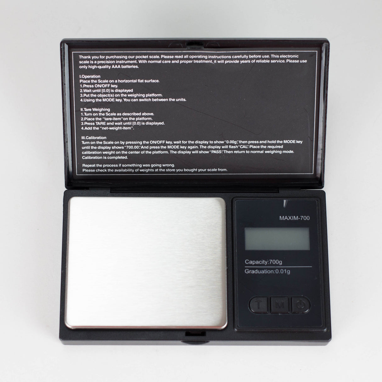 Double Digit Accuracy 700g Capacity Digital Mini Scale Scale 777 Smoke