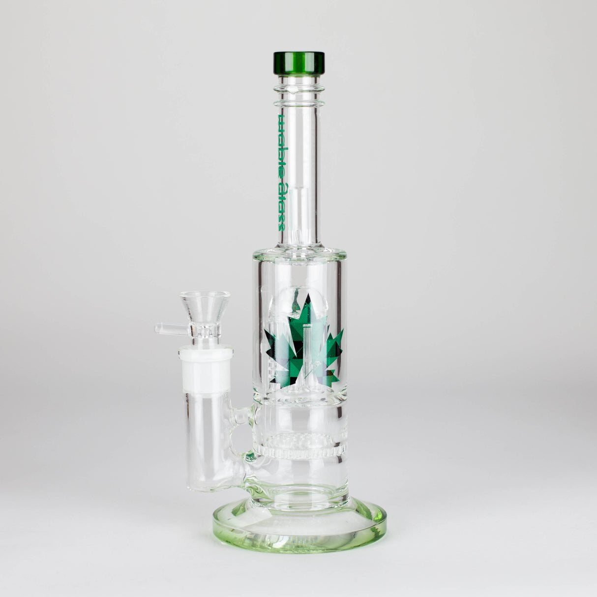 Maple Glass | 12" Honey Comb With Tree Percolator And Splash Guard Bong Glass Bong Maple Craft Inc
