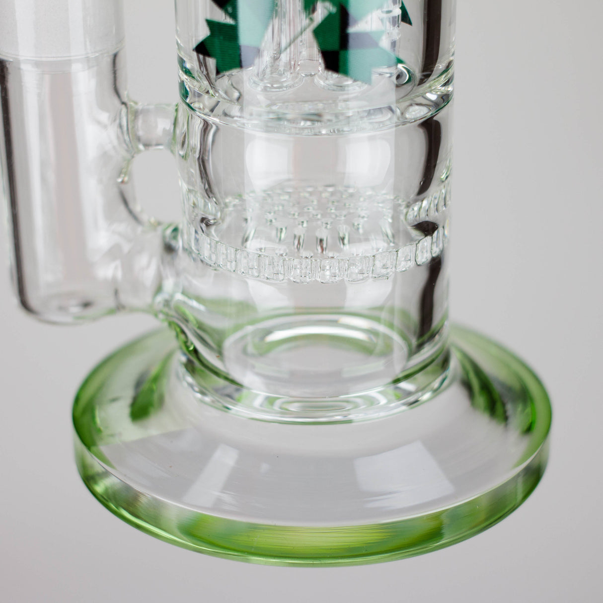 Maple Glass | 12" Honey Comb With Tree Percolator And Splash Guard Bong Glass Bong Maple Craft Inc