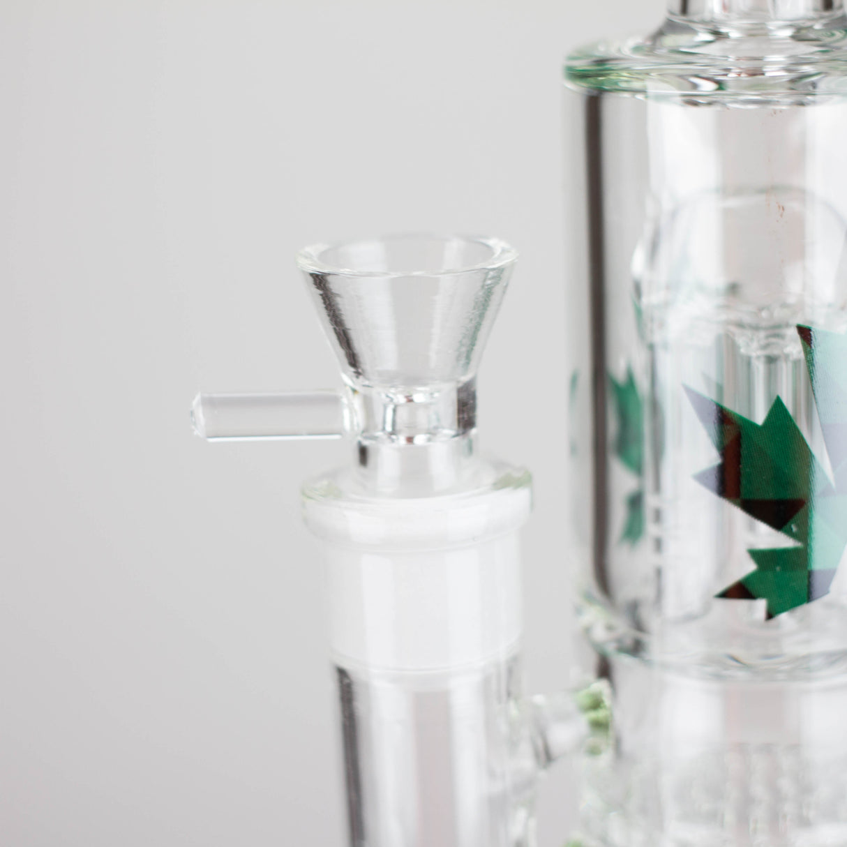 Maple Glass | 12" Honey Comb With Tree Percolator And Splash Guard Bong Glass Bong Maple Craft Inc